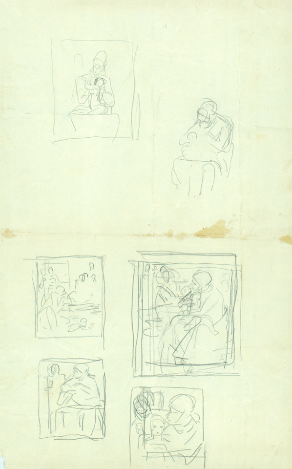 Mother and Child in six versions