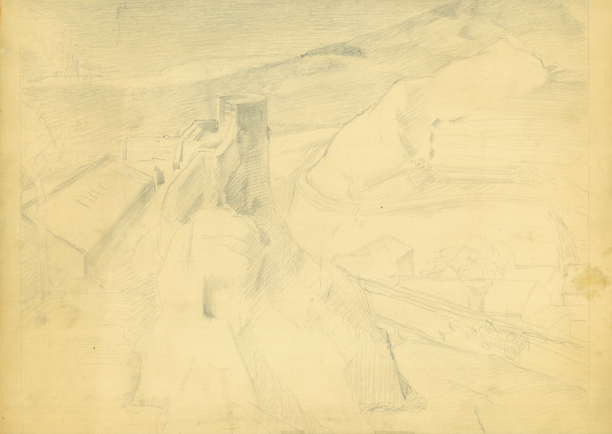 Sketch for the paining “Klis”