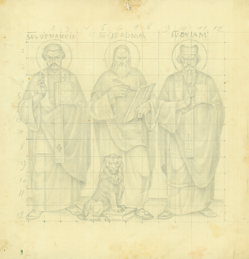 Tri sveca – Sv. Venancije, Sv. Jeronim, Sv. Dujam